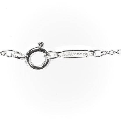 Tiffany Sterling Silver 1837 Interlocking Circles Pendant Necklace 5 of 7