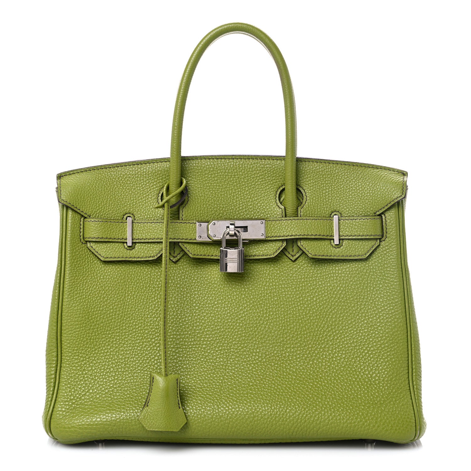 Hermes Togo Birkin 30 Vert Anis 1 of 18