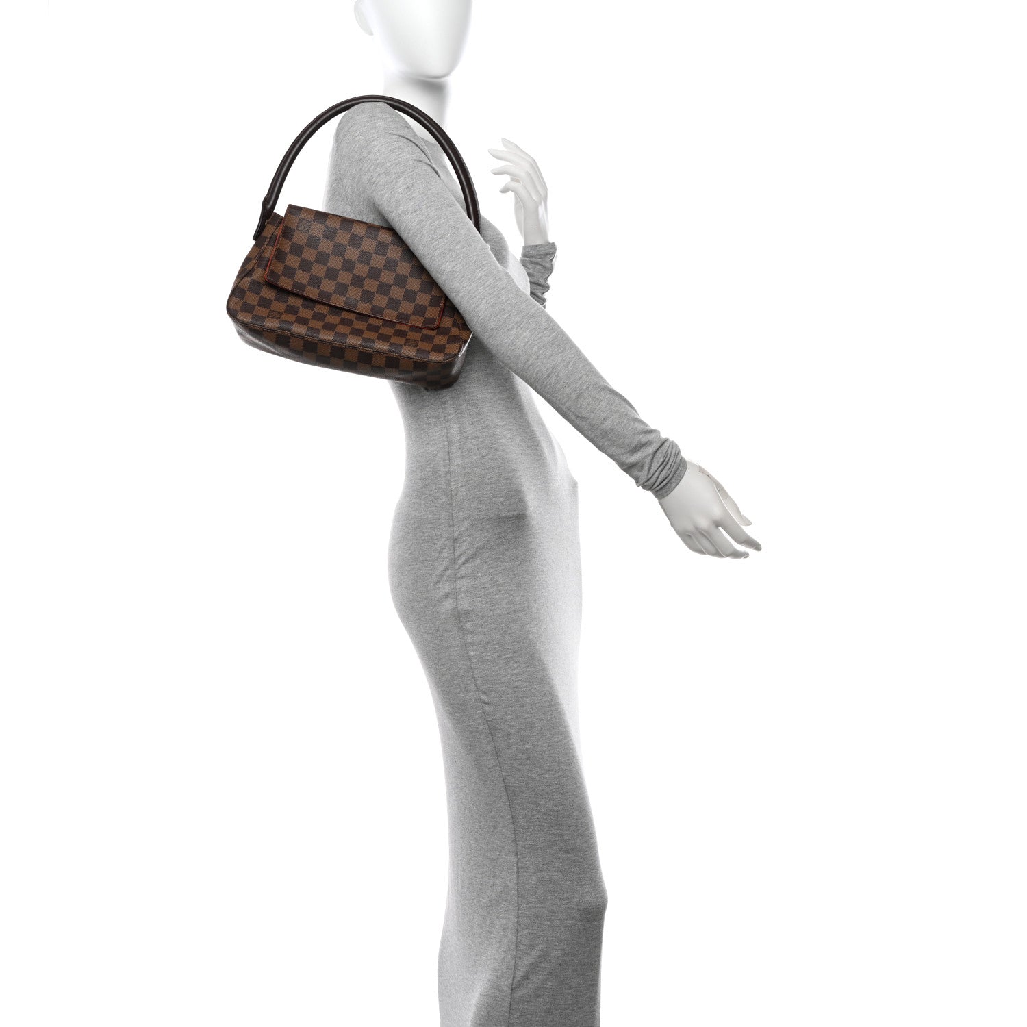 Louis Vuitton Damier Ebene Mini Looping 2 of 11