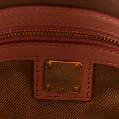 MCM Visetos Medium Crossbody Pouch Soft Pink 6 of 10