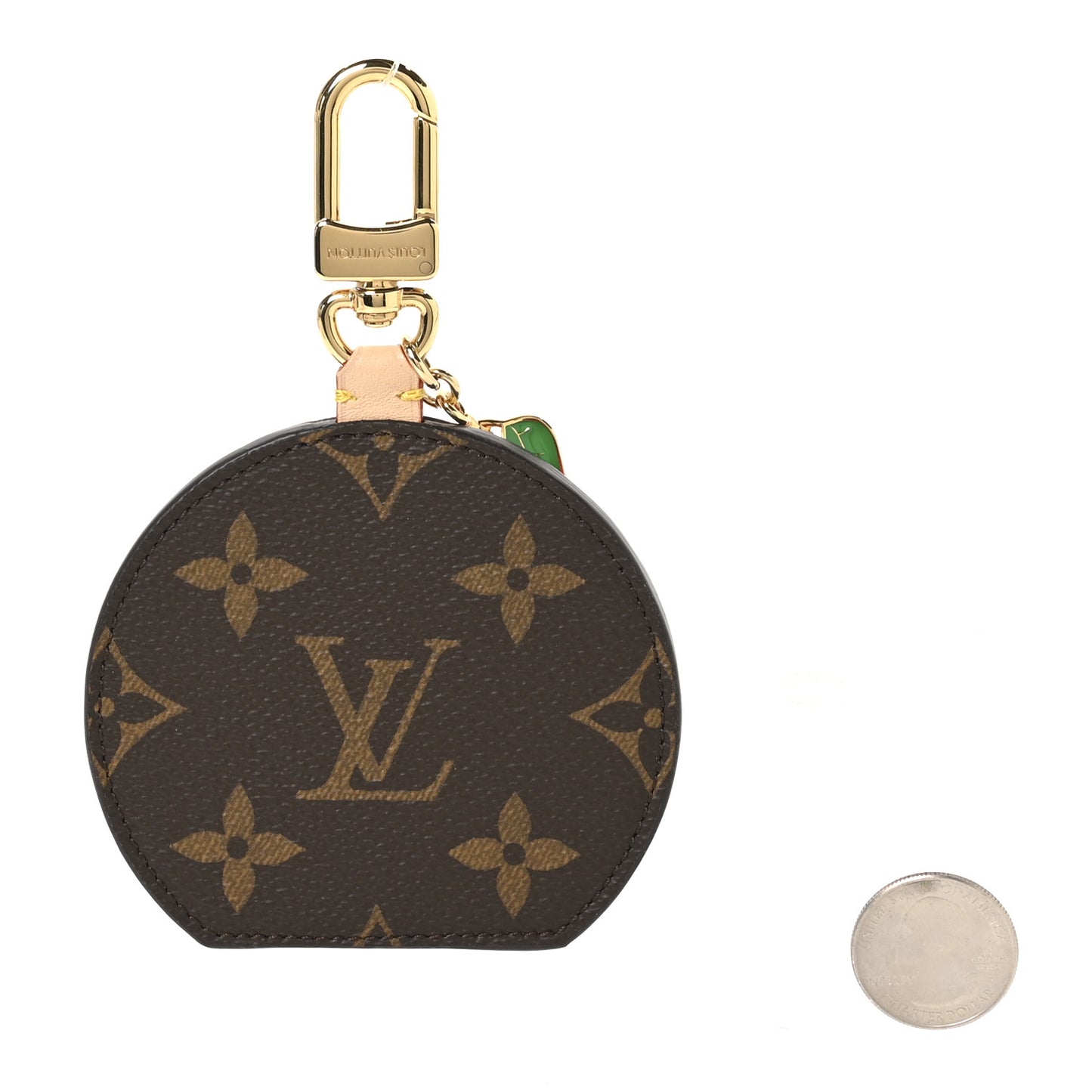 LV X TM Monogram Cerises Mini Mirror Bag Charm
