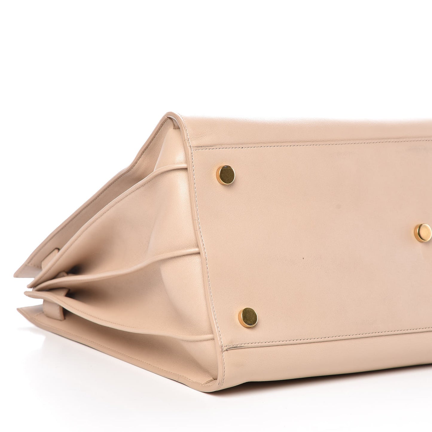 Calfskin Large Sac De Jour Carryall Beige