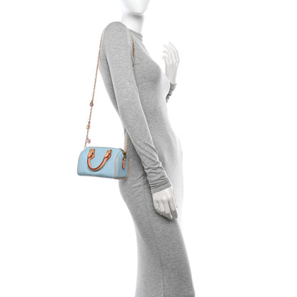 Louis Vuitton Vernis Monogram Nano Speedy Sky 2 of 10