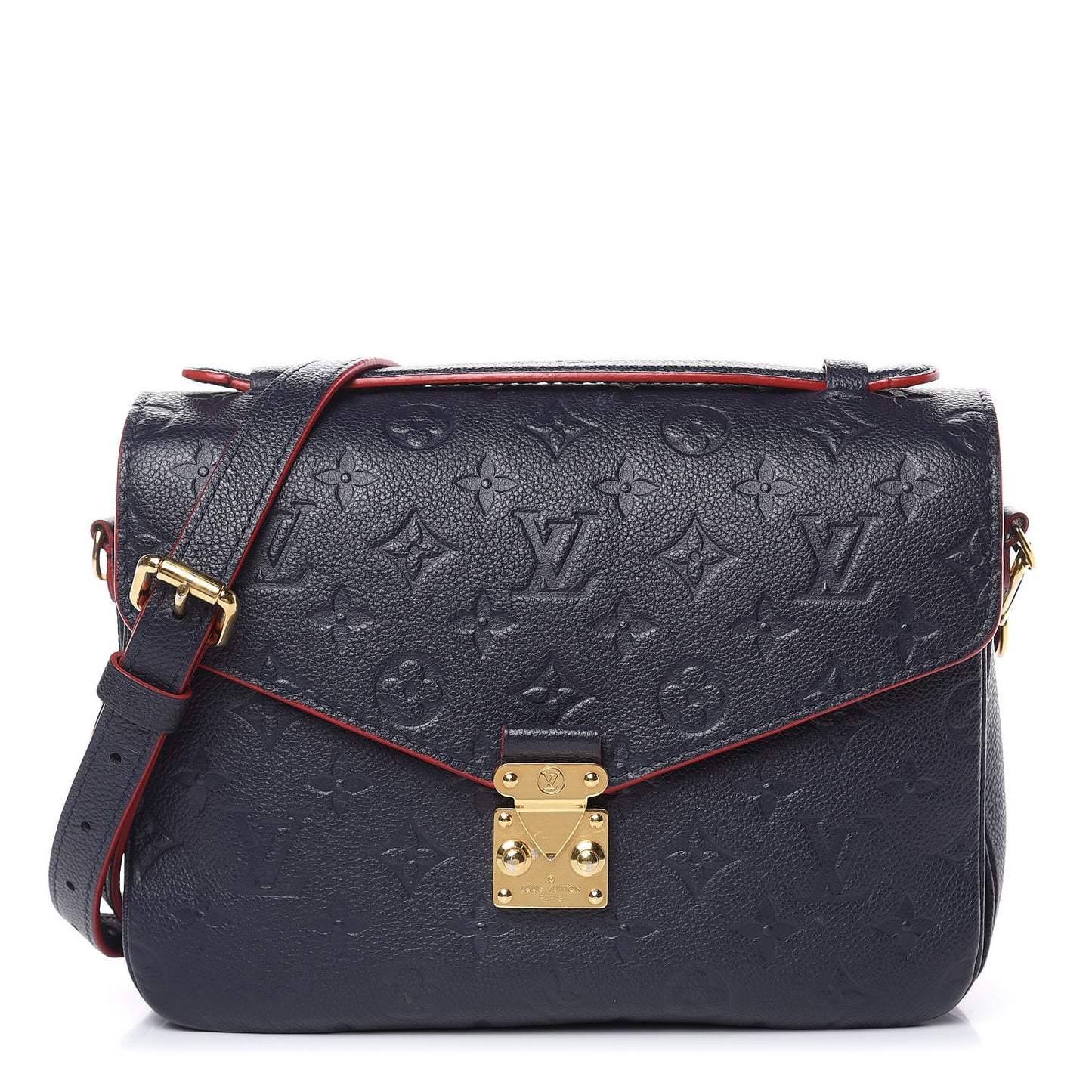 Empreinte Pochette Metis Marine Rouge