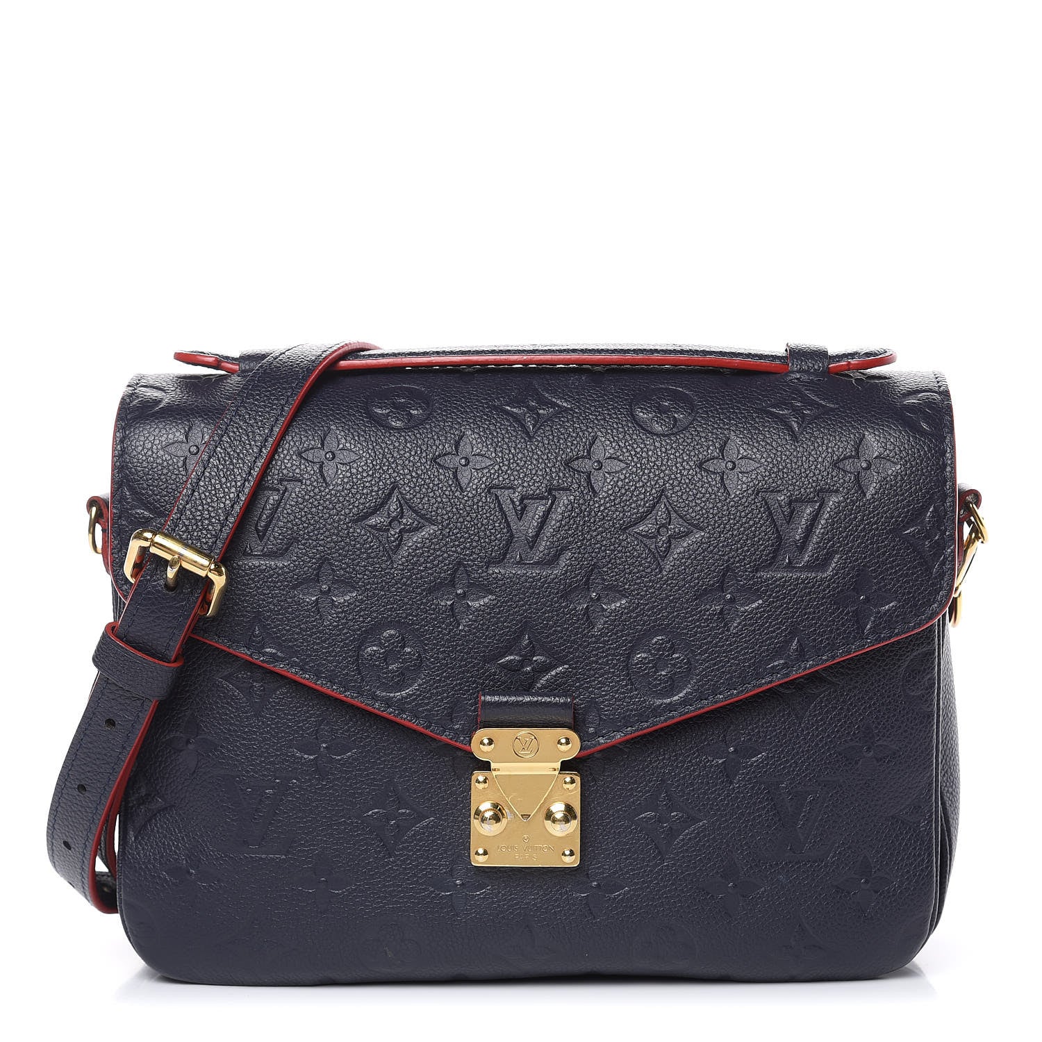 Louis Vuitton Empreinte Pochette Metis Marine Rouge 1 of 12