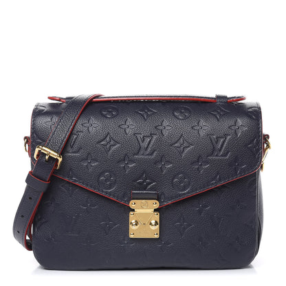 Louis Vuitton Empreinte Pochette Metis Marine Rouge 1 of 12