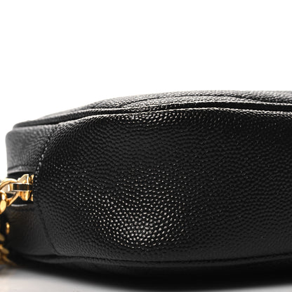Saint Laurent SAINT LAURENT Grain De Poudre Matelasse Monogram Mini Lou Camera Bag Black 9 of 11