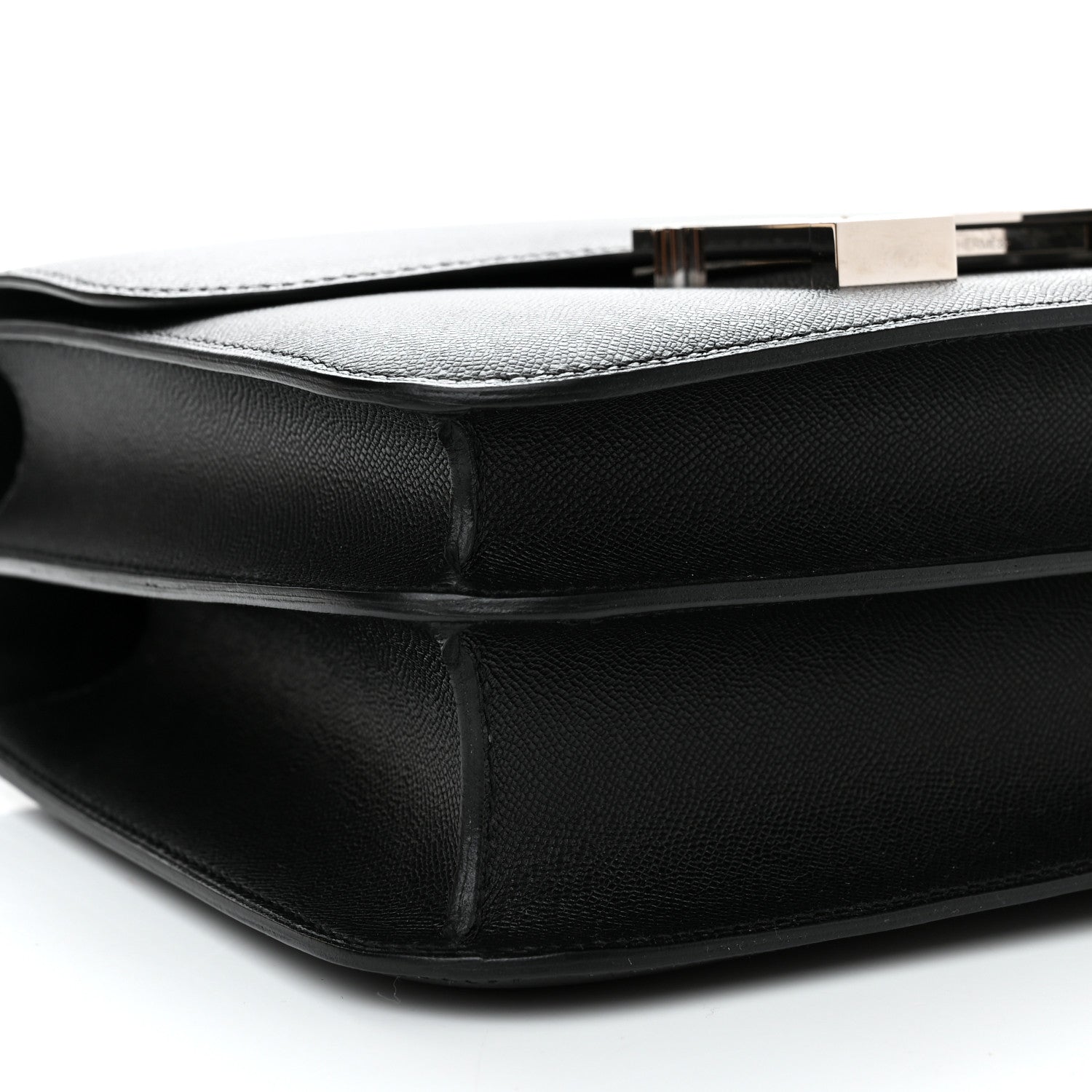 Hermes Madame Calfskin Lizard Constance 24 Black Ombre 9 of 11