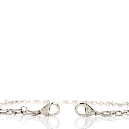 Louis Vuitton Metal Dauphine Chain Long Shoulder Strap Silver 3 of 3