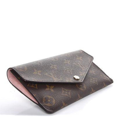 Louis Vuitton Monogram Jeanne Wallet Rose Ballerine 4 of 10