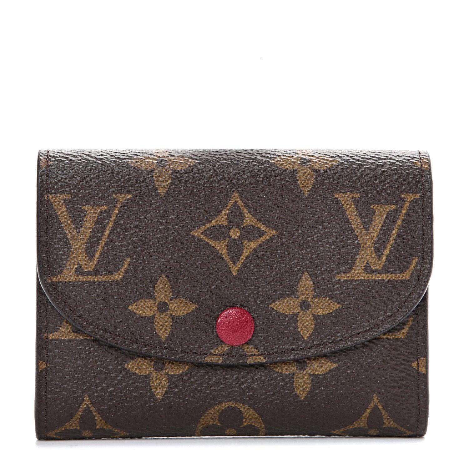 Louis Vuitton Monogram Rosalie Coin Purse Fuchsia 1 of 8