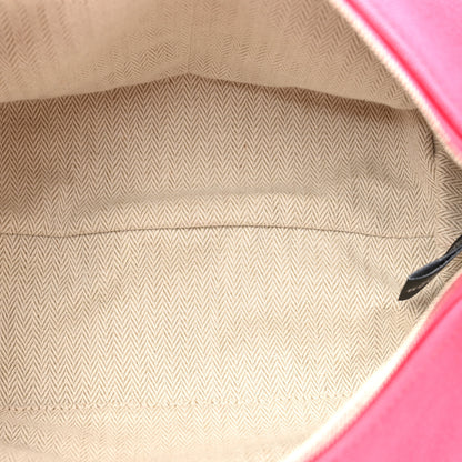 Hermes Canvas Small Bride-A-Brac Pouch Hibiscus 5 of 14