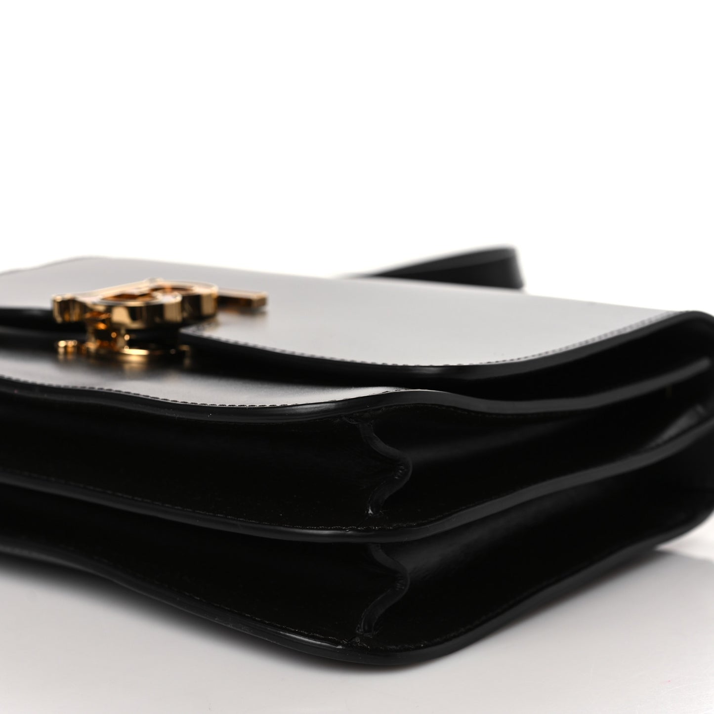 Calfskin Medium TB Bag Coffee