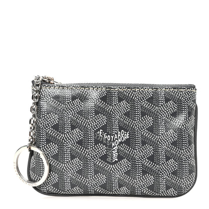 Goyard Goyardine Nano Senat Key Pouch Grey 1 of 7