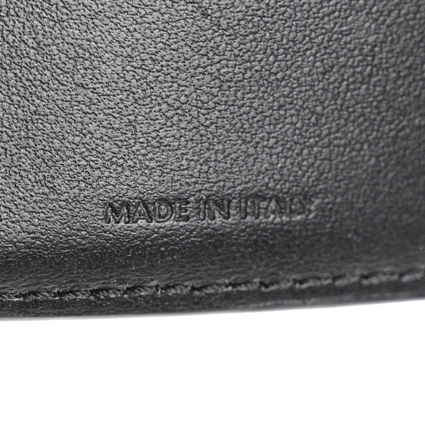 Canvas Triomphe Medium Strap Wallet Black
