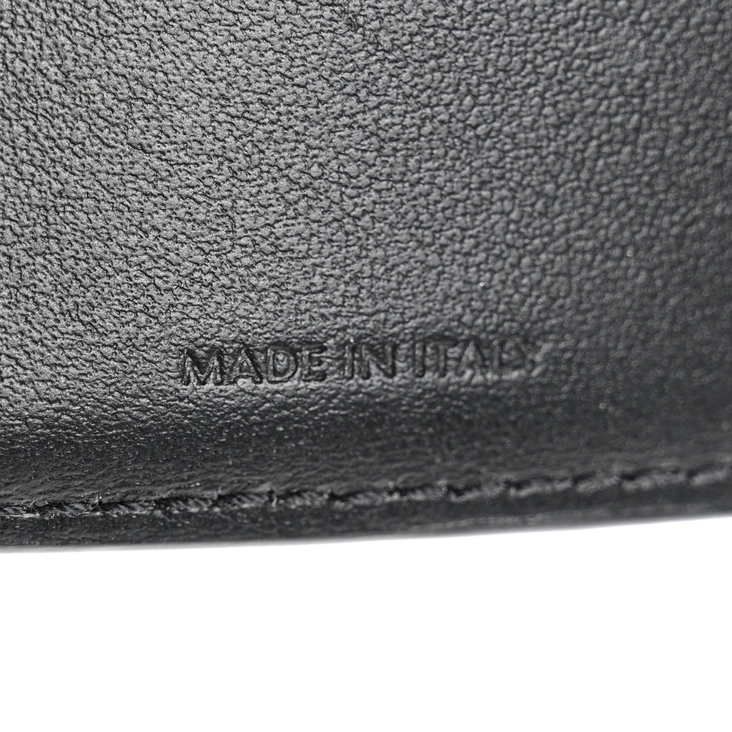Celine Canvas Triomphe Medium Strap Wallet Black 7 of 8