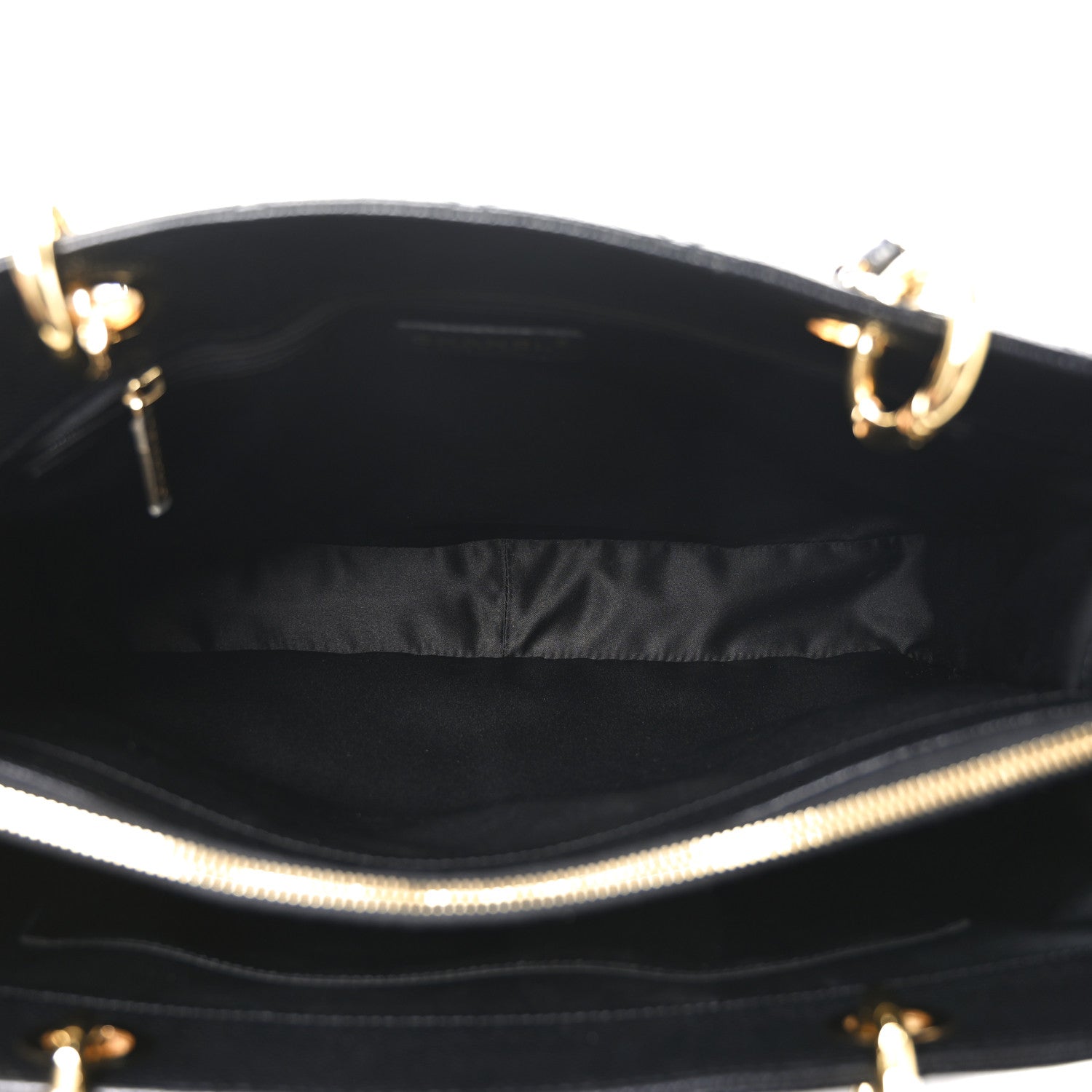 Chanel Caviar Quilted Grand Shopping Tote GST Black 5 of 11