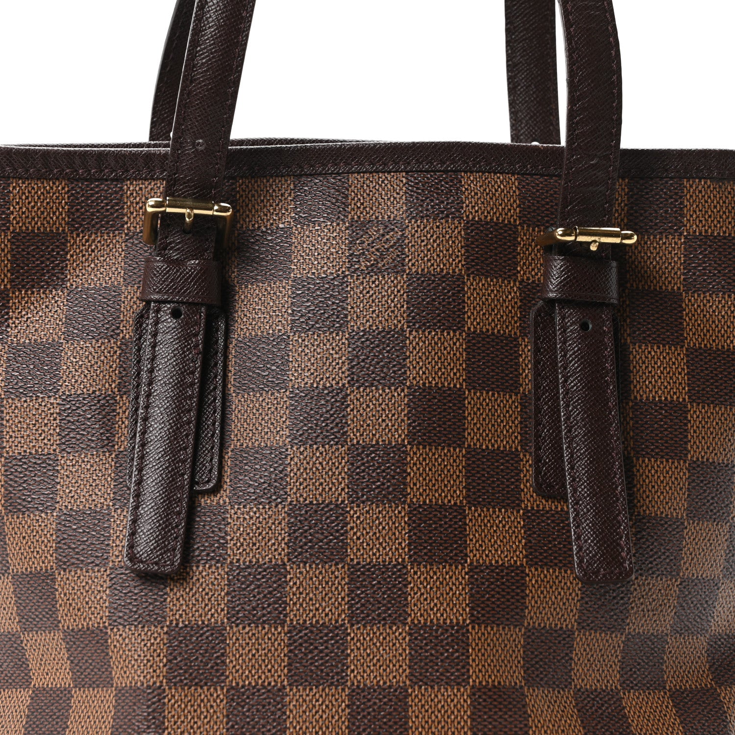 Louis Vuitton Damier Ebene Marais Bucket 23 7 of 9