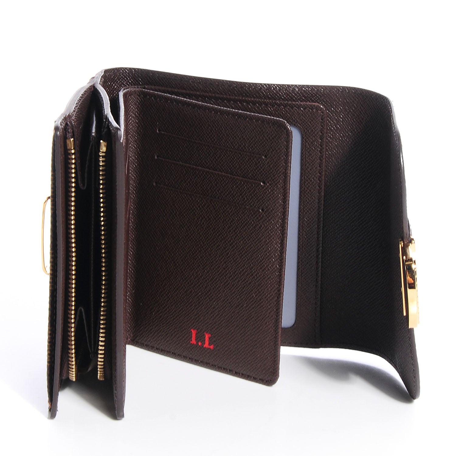 Louis Vuitton Damier Ebene Joey Wallet 5 of 8
