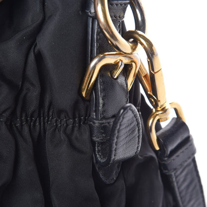 Prada Tessuto Nylon Gaufre Tote Black 20 of 28