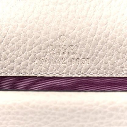 Gucci Dollar Calfskin Crystal Super Mini Dionysus Shoulder Bag Mystic White Black Diamond 6 of 11
