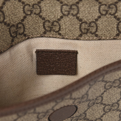 Gucci GG Supreme Monogram Neo Vintage Web Belt Bag Brown 8 of 10
