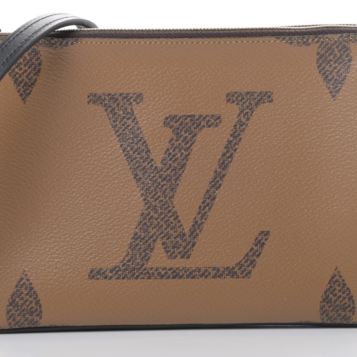 Louis Vuitton Reverse Monogram Giant Double Zip Pochette 10 of 13