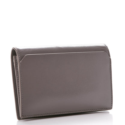Saint Laurent Calfskin Fragments Flap Wallet Fog 3 of 9