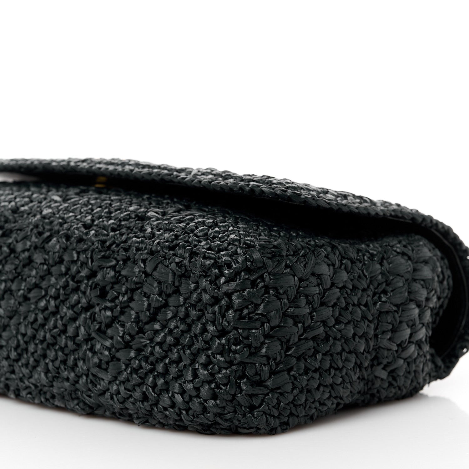 Saint Laurent Raffia Monogram Medium Jamie Black 11 of 11