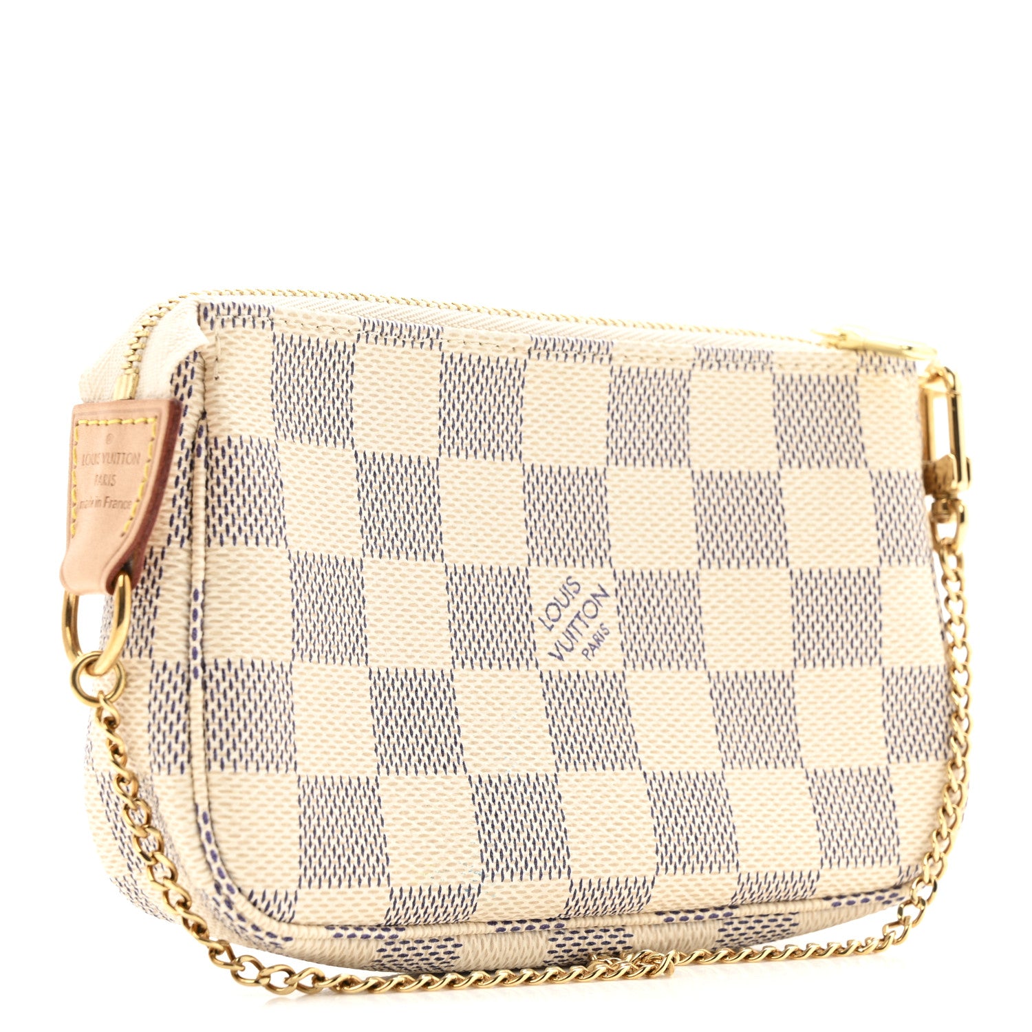 Louis Vuitton Damier Azur Mini Pochette Accessories 3 of 10