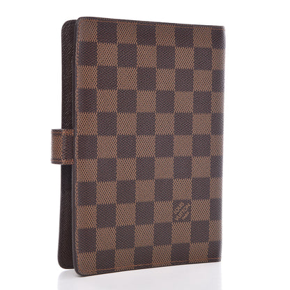 Louis Vuitton Damier Ebene Medium Ring Agenda Cover 3 of 7