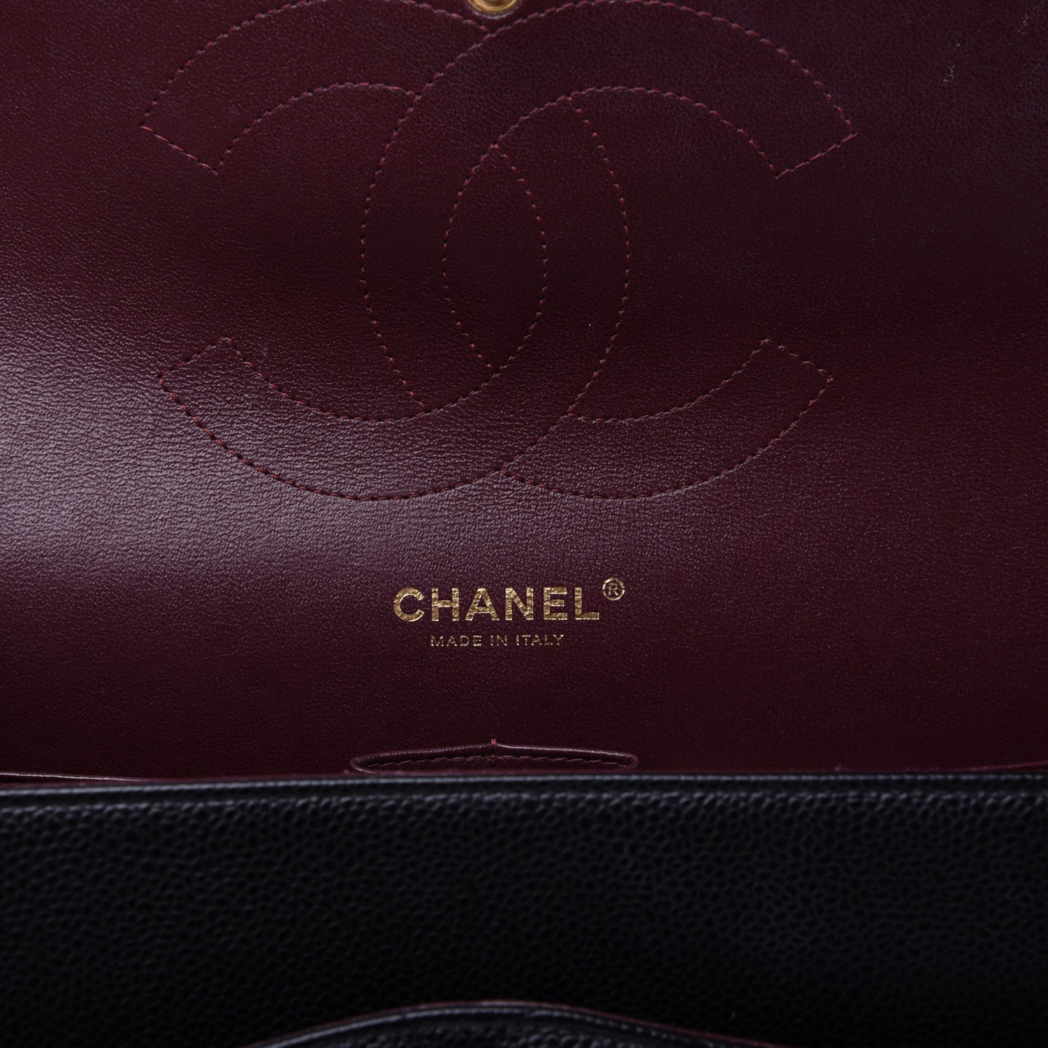 Chanel Caviar Quilted Jumbo Double Flap Black 8 of 15