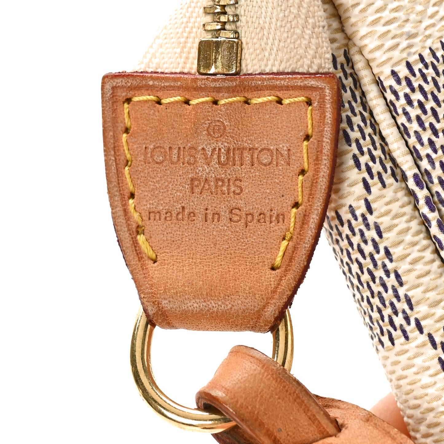 LOUIS VUITTON Damier Azur Pochette Accessories