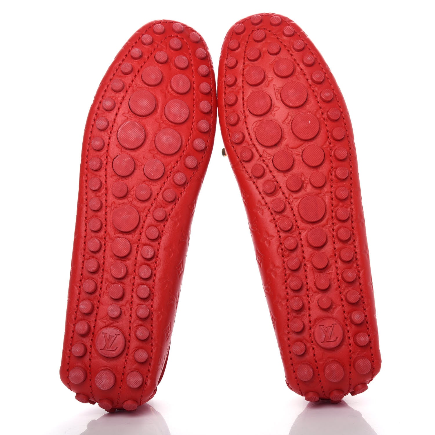 Louis Vuitton Empreinte Gloria Loafers 36.5 Rouge 6 of 10