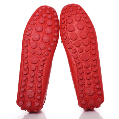 Louis Vuitton Empreinte Gloria Loafers 36.5 Rouge 6 of 10