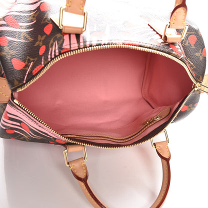 Louis Vuitton Monogram Jungle Dots Speedy 30 Sugar Pink Poppy 7 of 7