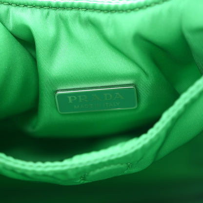 Prada Re-Nylon Soft Padded Small Double Handled Shoulder Bag Mango 6 of 10