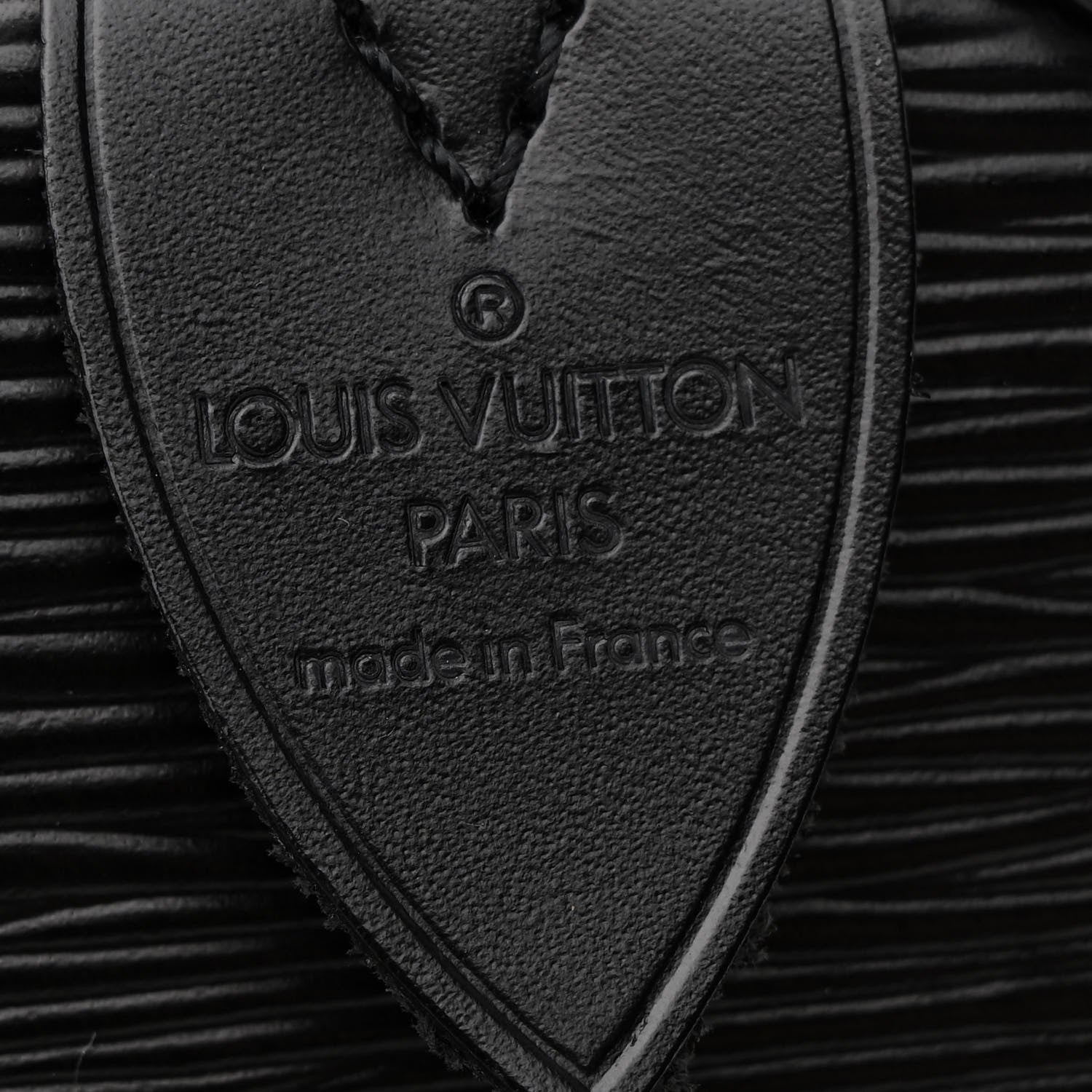 Louis Vuitton Epi Speedy 25 Black 6 of 10