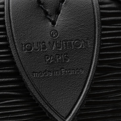 Louis Vuitton Epi Speedy 25 Black 6 of 10