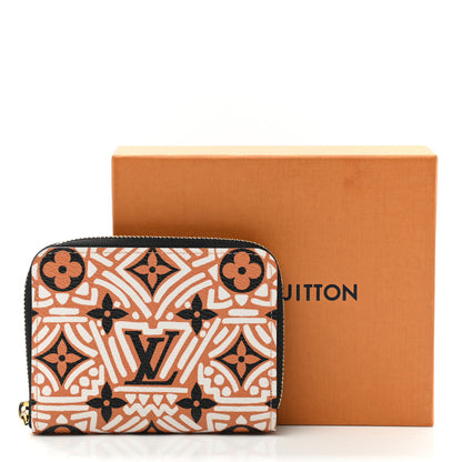 Louis Vuitton Monogram Giant Crafty Zippy Coin Purse Creme Caramel 8 of 8