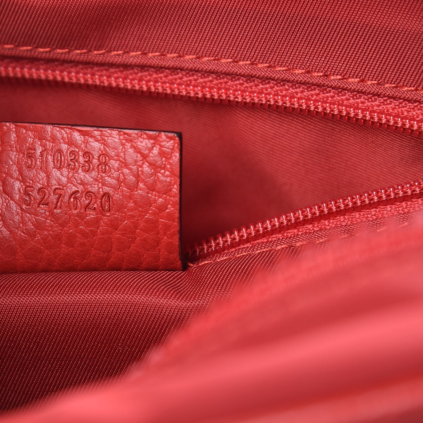 Nylon Monogram Dolmias Pouch Vibrant Red