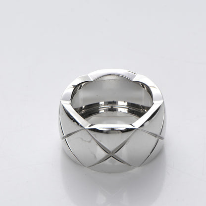 Chanel 18K White Gold Small Coco Crush Ring 5.25 4 of 5