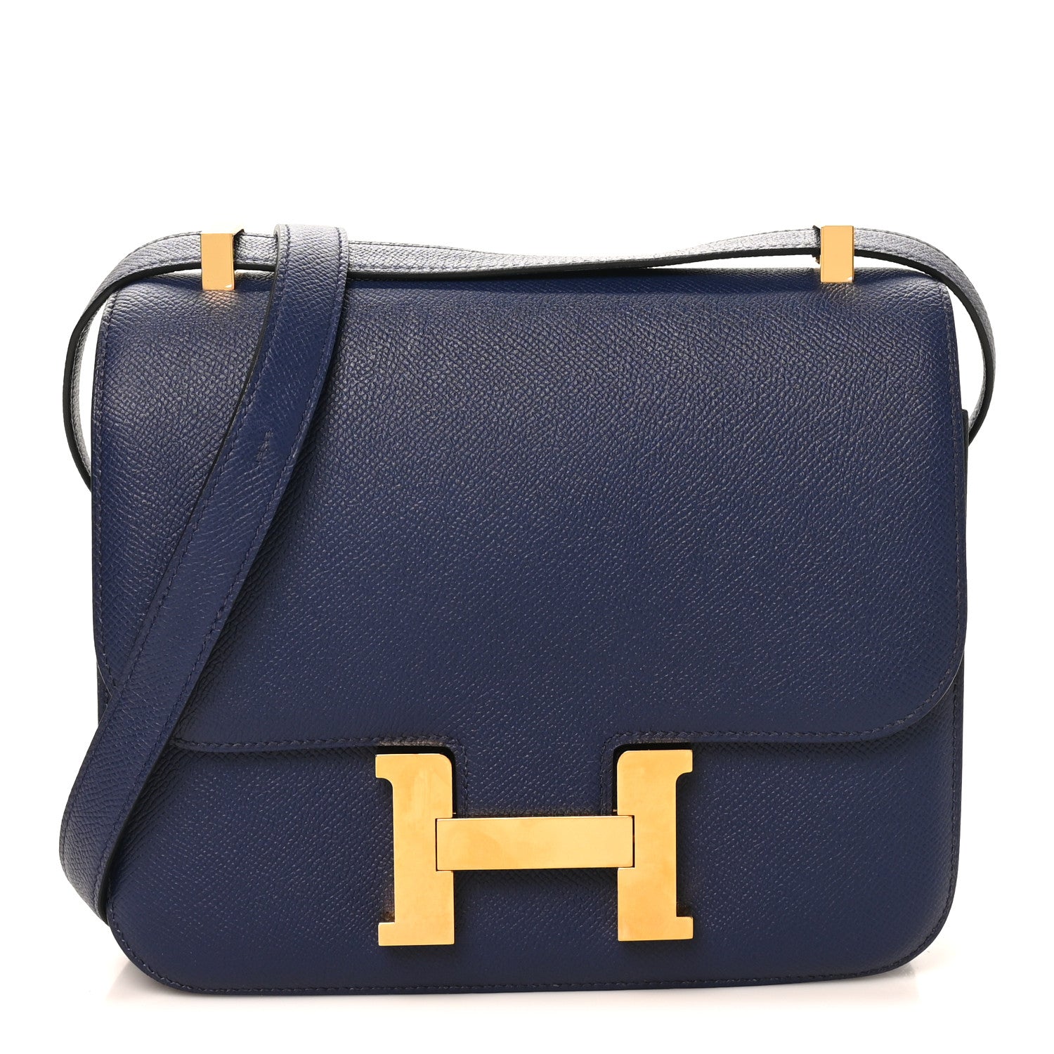 Hermes Epsom Constance 24 Bleu Saphir 8 of 10