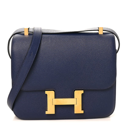 Hermes Epsom Constance 24 Bleu Saphir 8 of 10