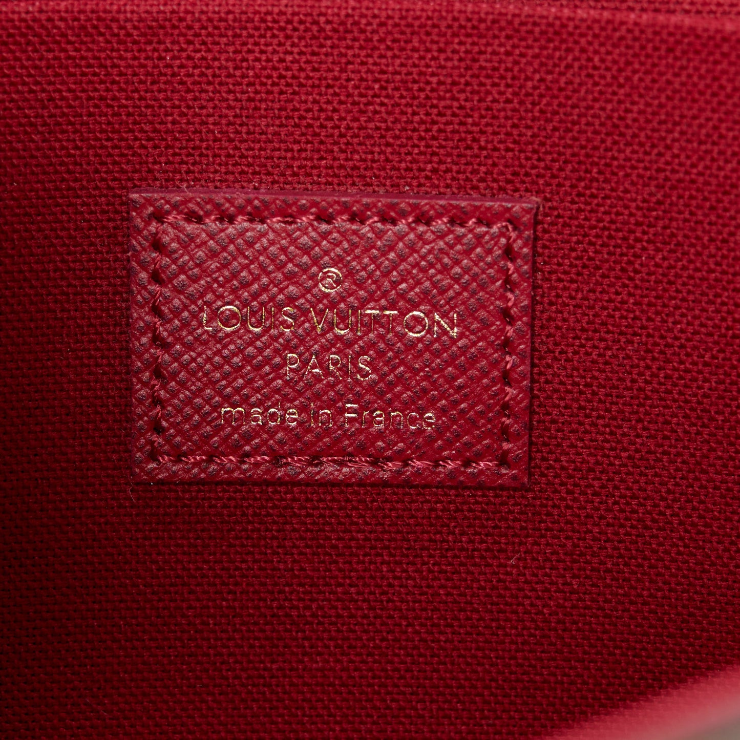 Monogram Pochette Felicie Chain Wallet Fuchsia