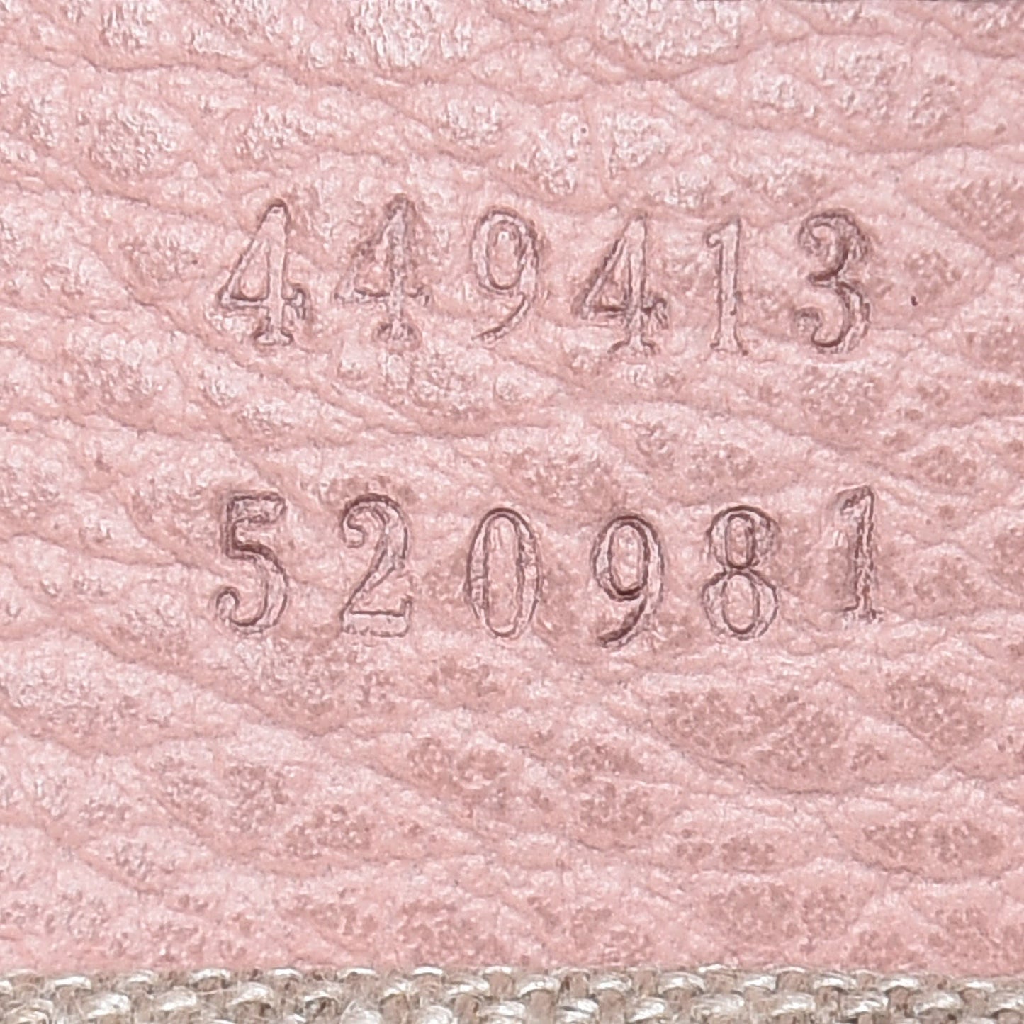 Monogram Mini Bree Messenger Bag Beige Soft Pink