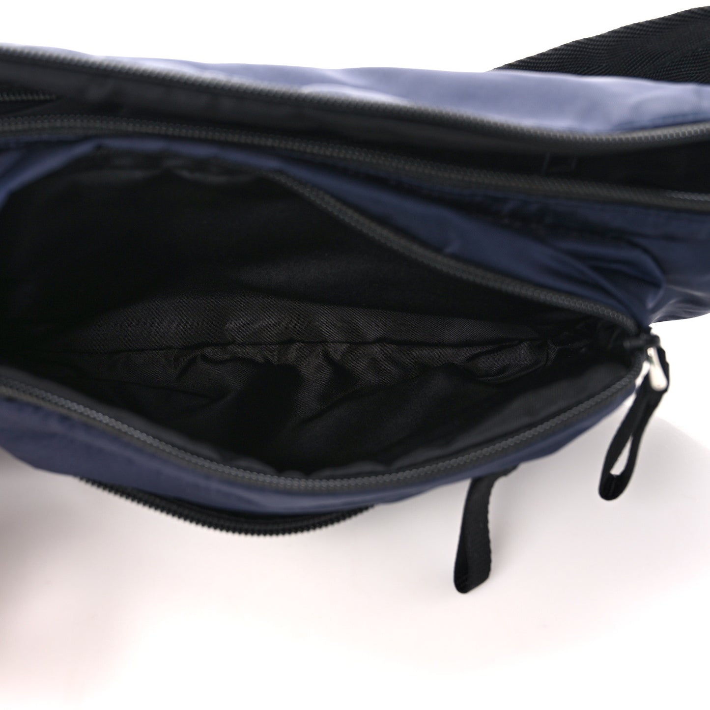 Tessuto Nylon Montagna Belt Bag Blue