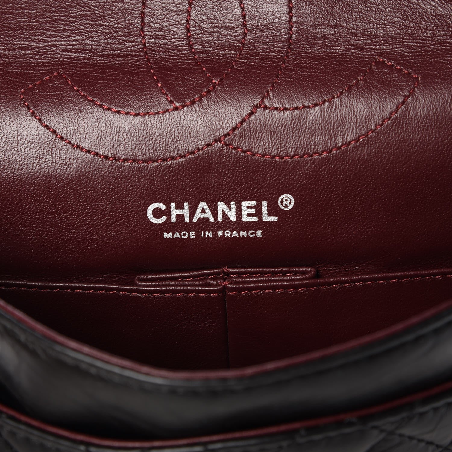 Chanel Aged Calfskin Lucky Charms 2.55 Reissue 225 Flap Black 5 of 11