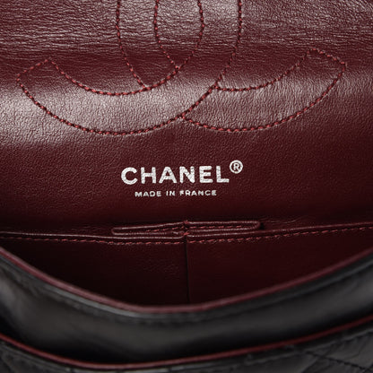 Chanel Aged Calfskin Lucky Charms 2.55 Reissue 225 Flap Black 5 of 11