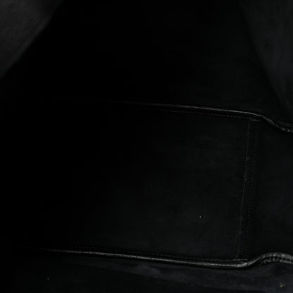 Saint Laurent Grained Deerskin Bea Tote Black 5 of 14